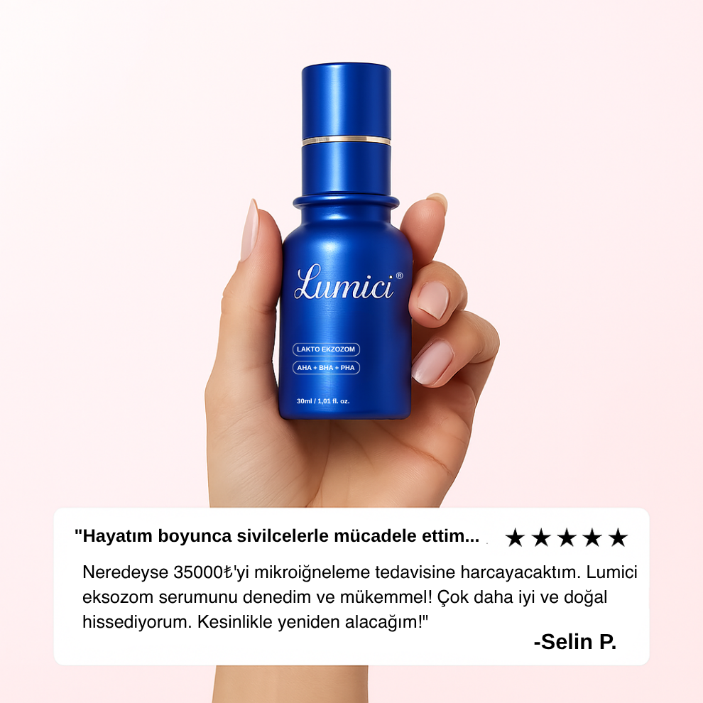 Lumici® Exosome – Hasarlı Cilde Veda Edin!